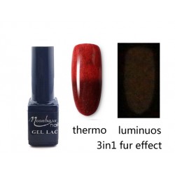 Gel Lac 3in1 Moonbasa cu efect de Blana 6ml #484 Gel Lac 3in1 cu efect de Blana